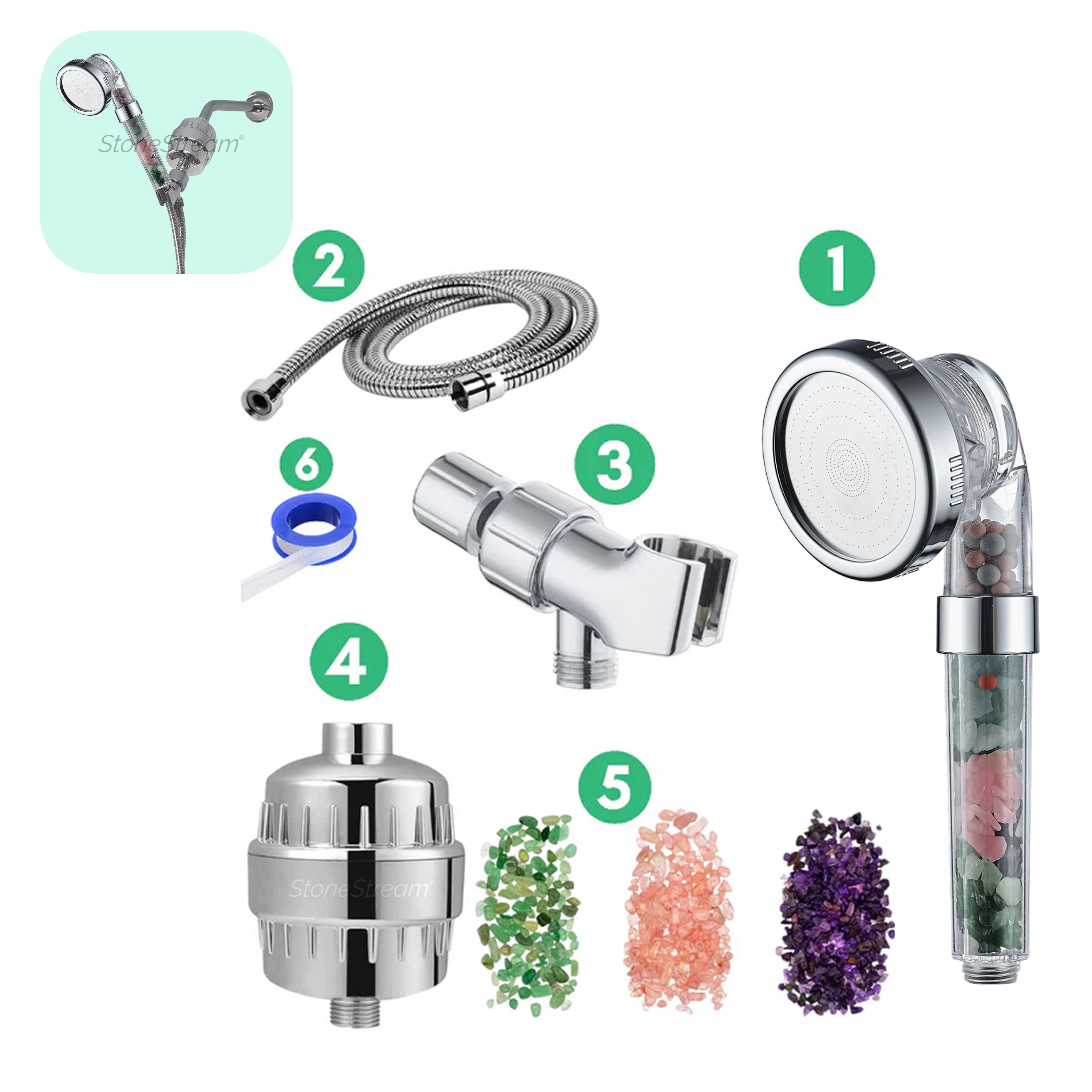 Chakra Shower Head