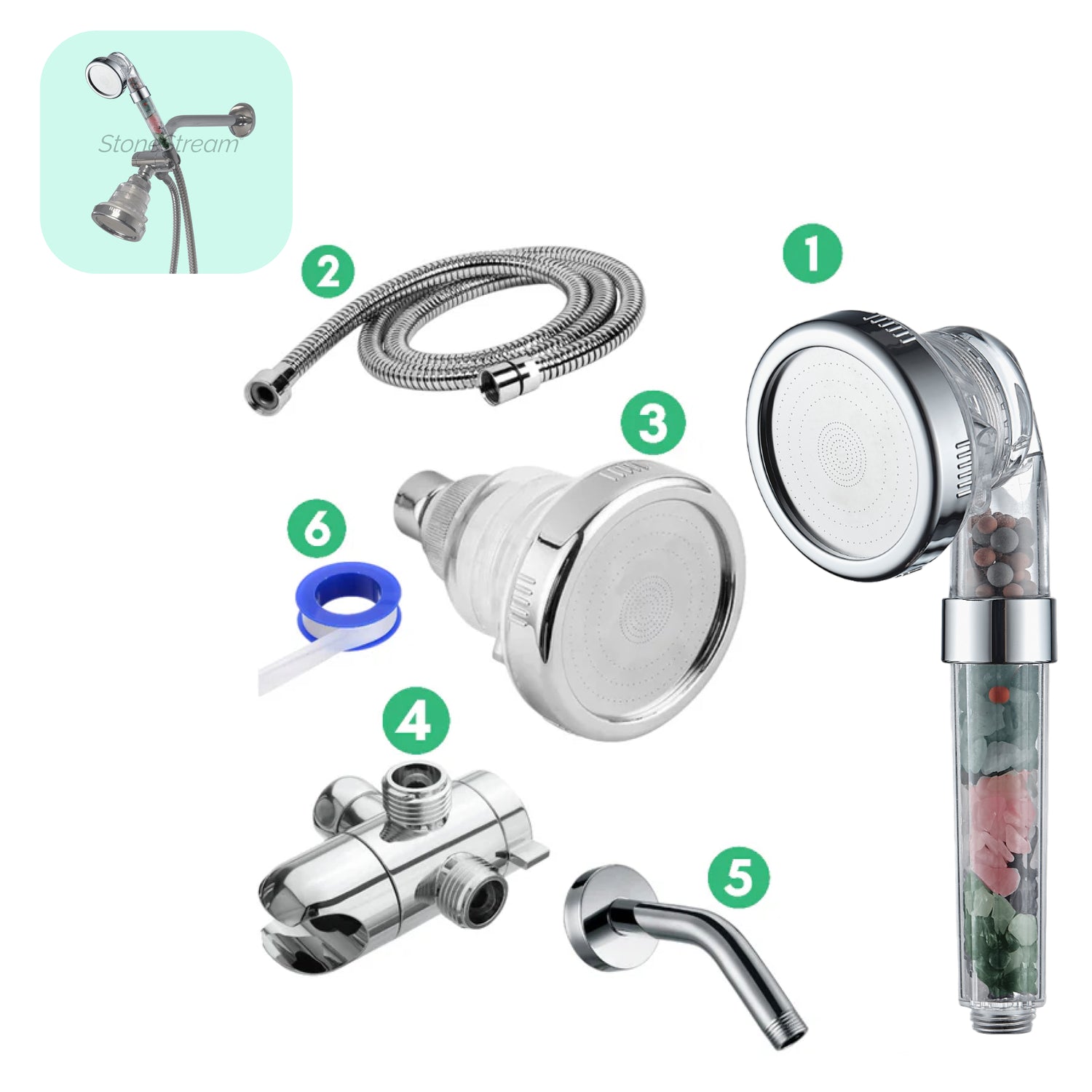 Chakra Shower Head