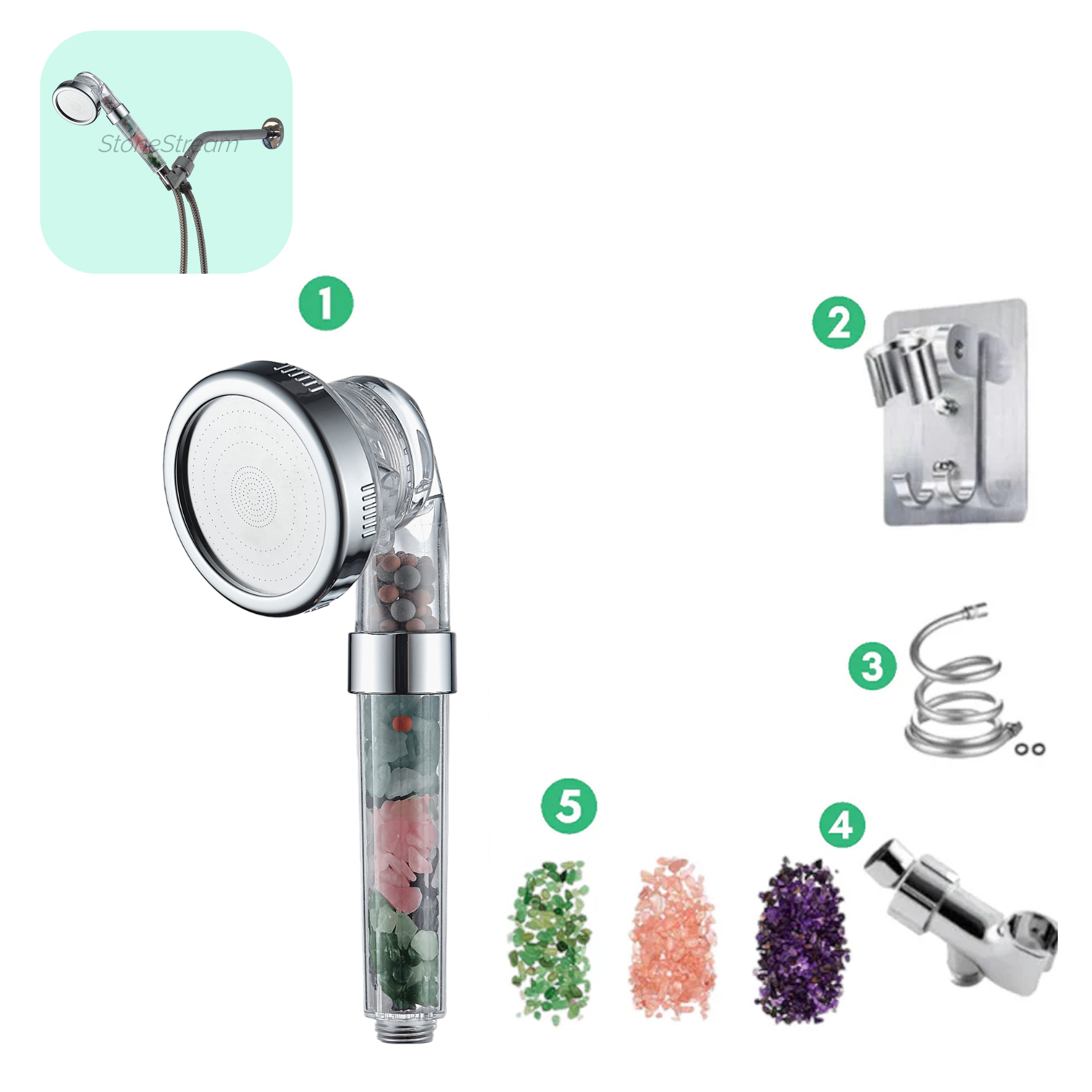 Chakra Shower Head