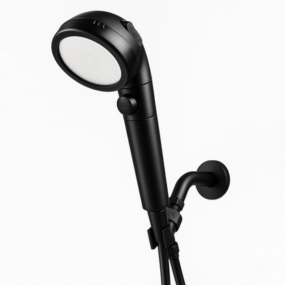 Black Vitamin C Shower Head